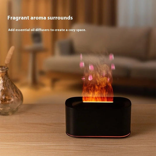 Aromatherapy Essential Oil Lamp Wood Humidifier - Knocked'OutAromatherapy Essential Oil Lamp Wood HumidifierKnocked'Out