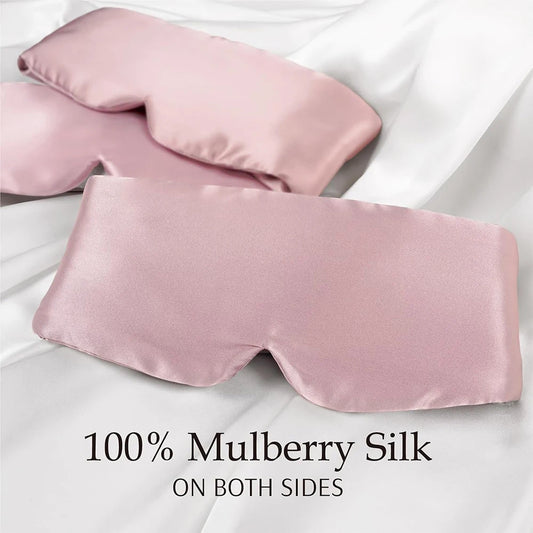Mulberry Silk Blackout Eye Mask - Knocked'OutMulberry Silk Blackout Eye MaskKnocked'Out